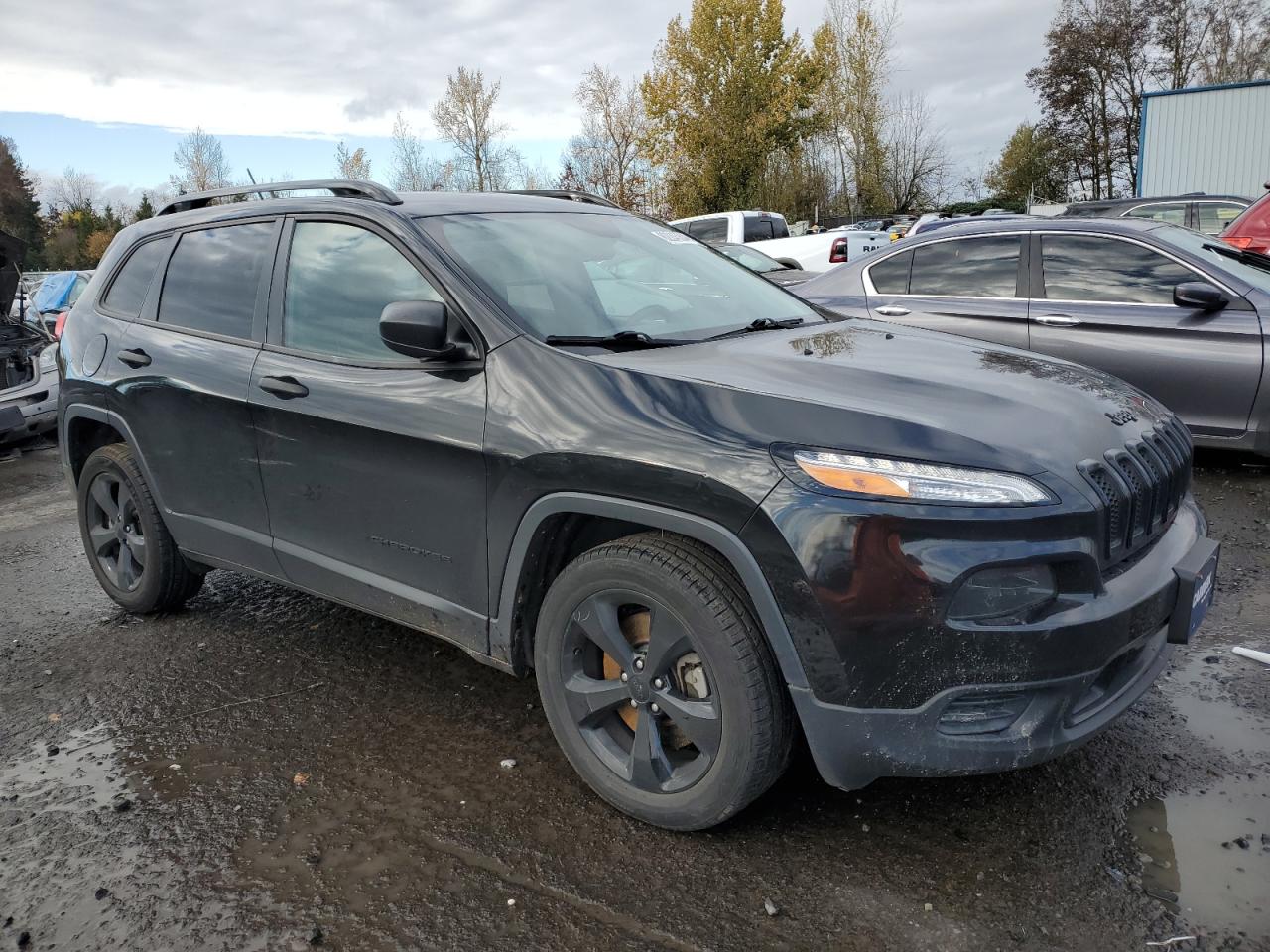2016 Jeep Grand Cherokee VIN 1C4PJLAB9GW350599 Copart auction photo, undercarriage damage thumbnail 4