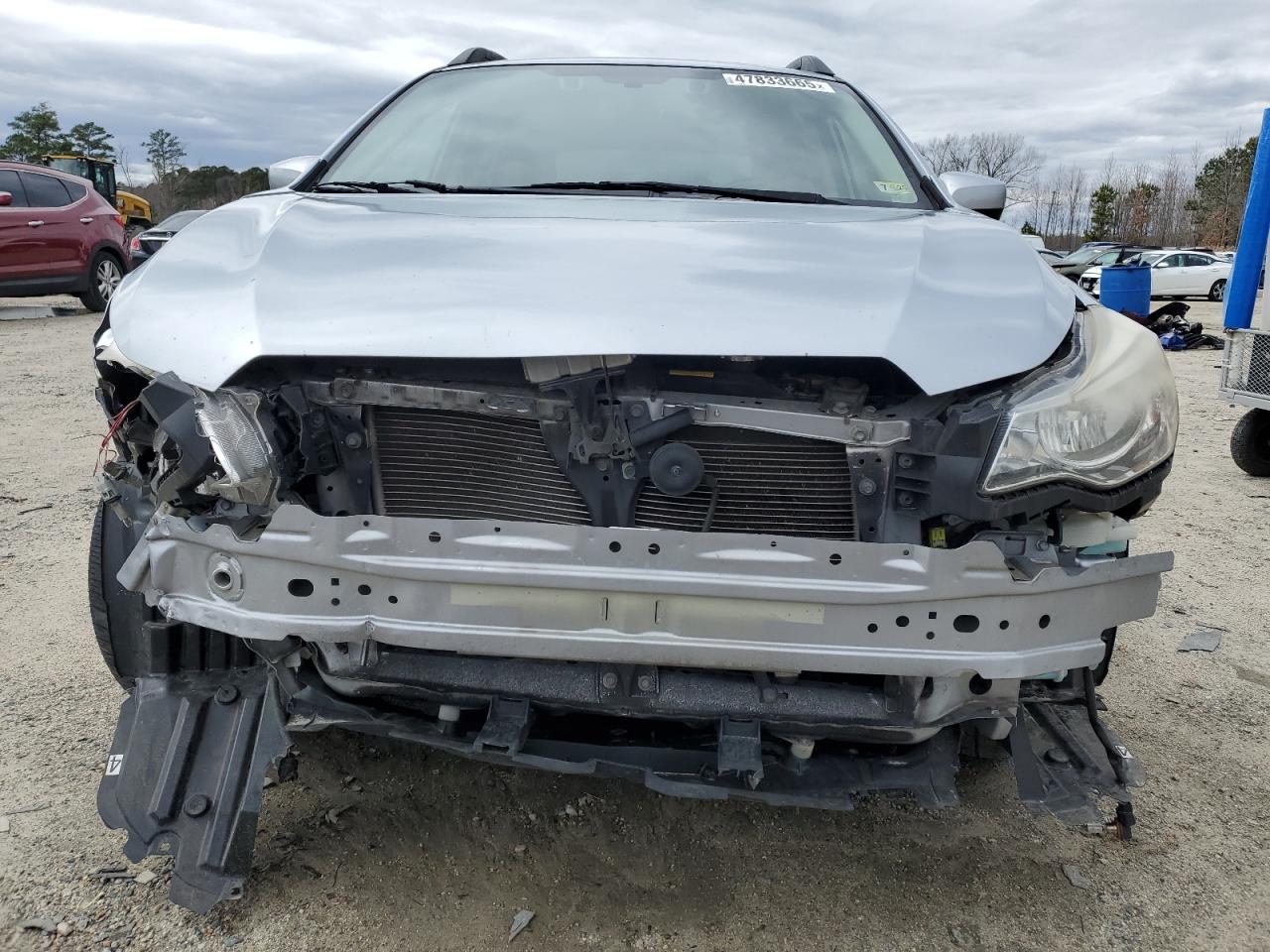 2016 Subaru XV VIN JF2GPADC9G8246840 Copart auction photo, front end / side damage thumbnail 5