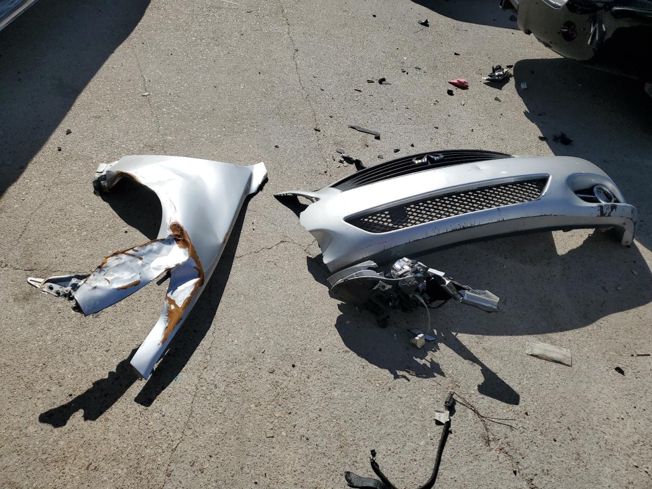 2011 Infiniti G VIN JN1CV6EK3BM211297 Copart auction photo, front end damage thumbnail 12