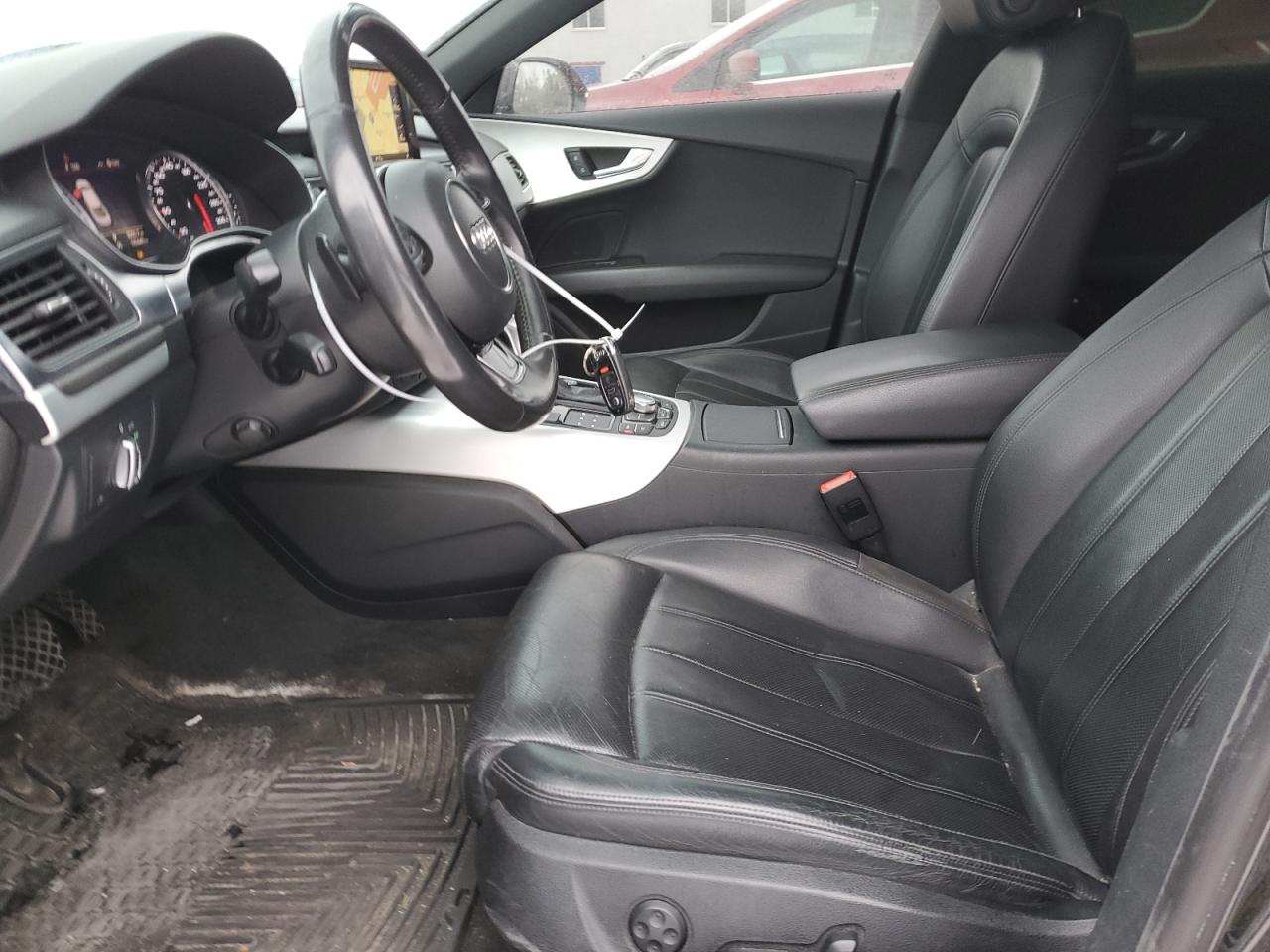 2013 Audi A7 VIN WAU3GCFC4DN074278 Copart auction photo, side / front end damage thumbnail 7