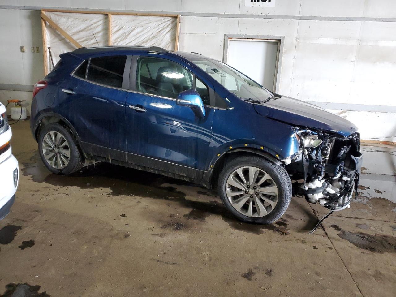2019 Buick Encore VIN KL4CJESB9KB886844 Copart auction photo, front end damage thumbnail 4