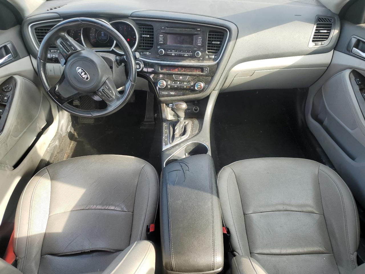 2014 KIA Optima VIN 5XXGN4A78EG344992 Copart auction photo, front end damage thumbnail 8