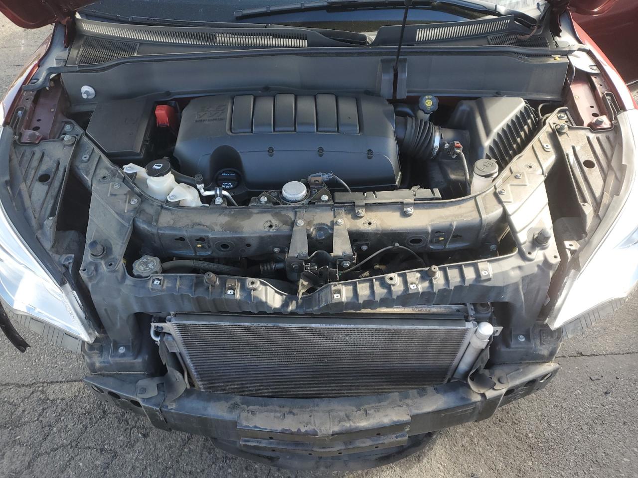 2015 Buick Enclave VIN 5GAKVCKD5FJ353222 Copart auction photo, front end damage thumbnail 11