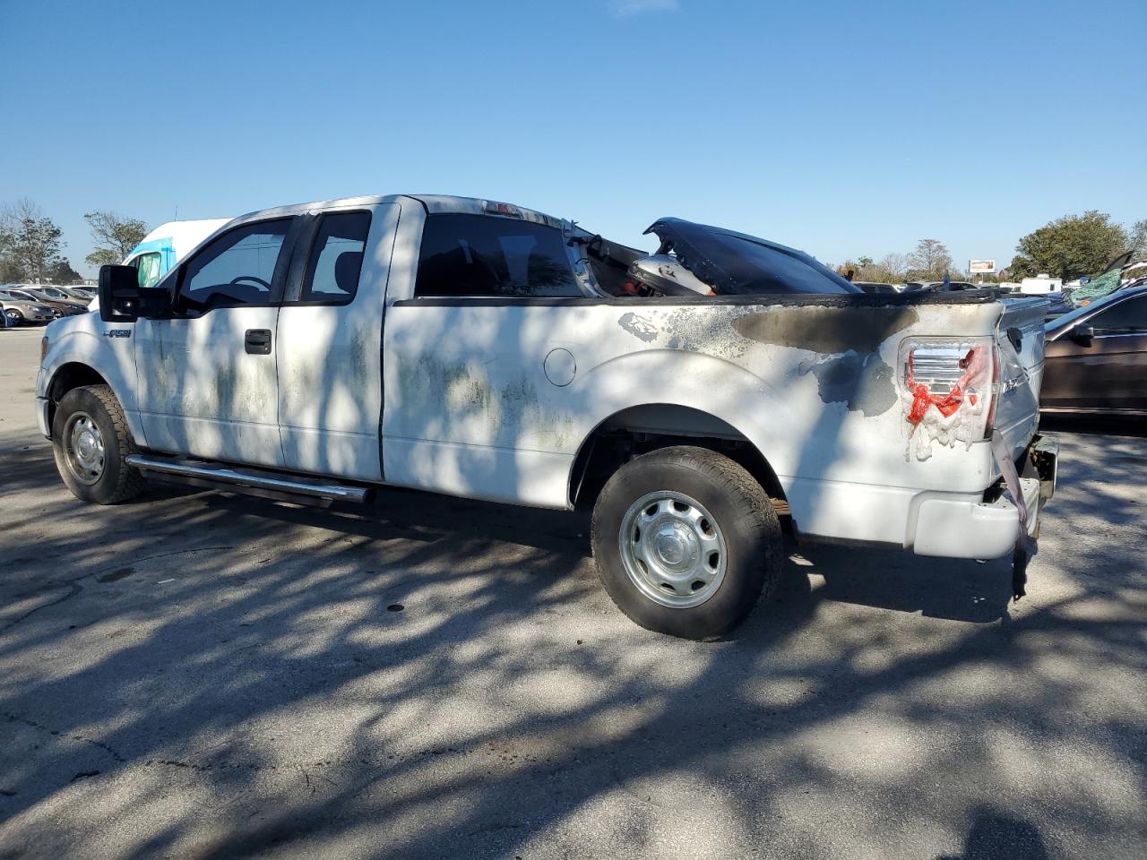 2010 Ford F-150 VIN 1FTVX1CV7AKC33796 Copart auction photo, burn / all over damage thumbnail 2