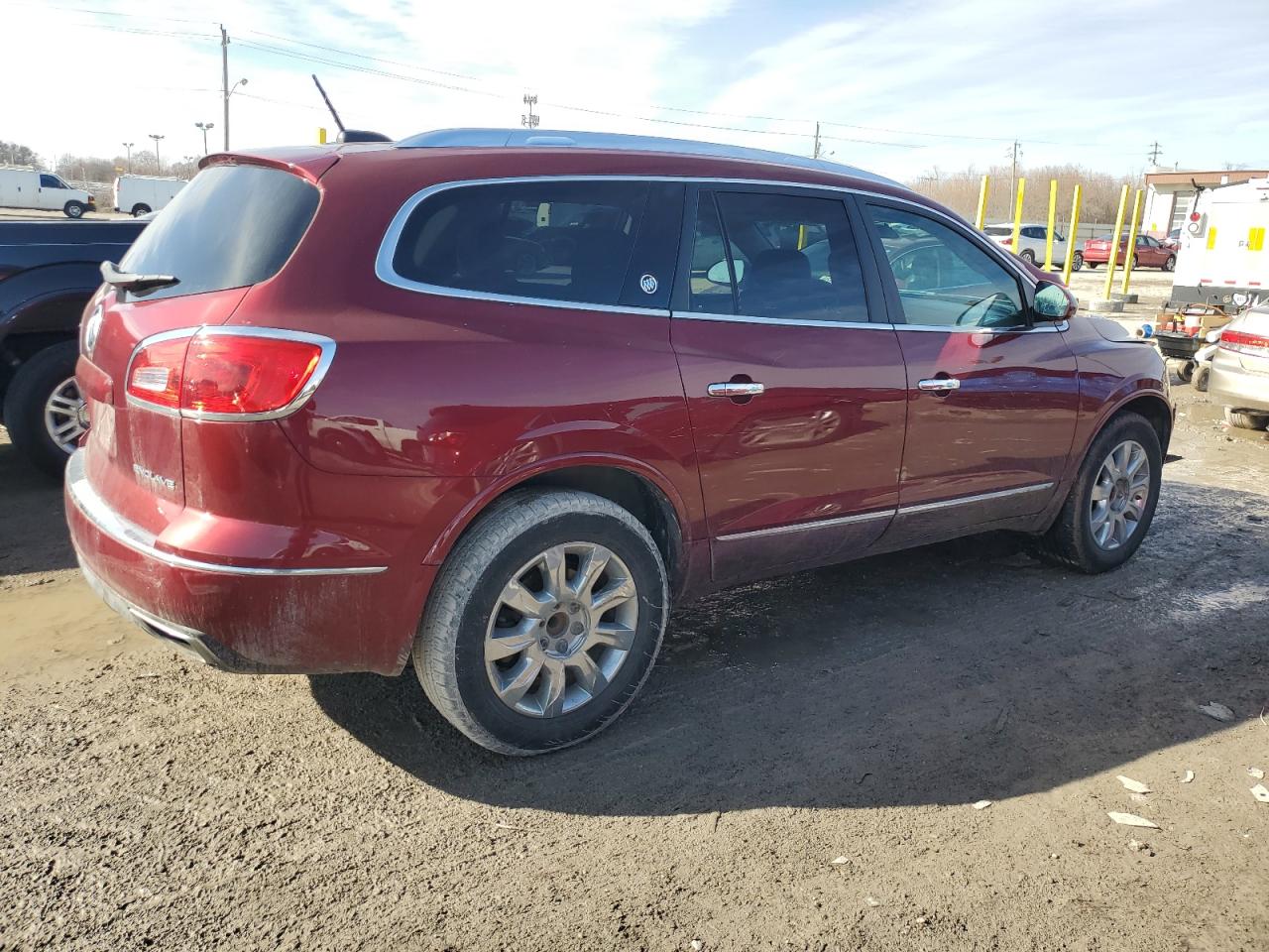 2017 Buick Enclave VIN 5GAKRBKD5HJ282962 Copart auction photo, front end / minor dent/scratches damage thumbnail 3