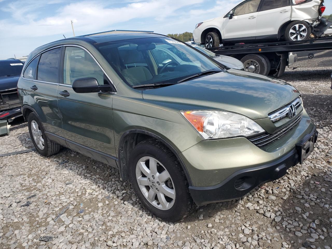 2009 Honda CR-V VIN 5J6RE48579L050027 Copart auction photo, rear end damage thumbnail 4