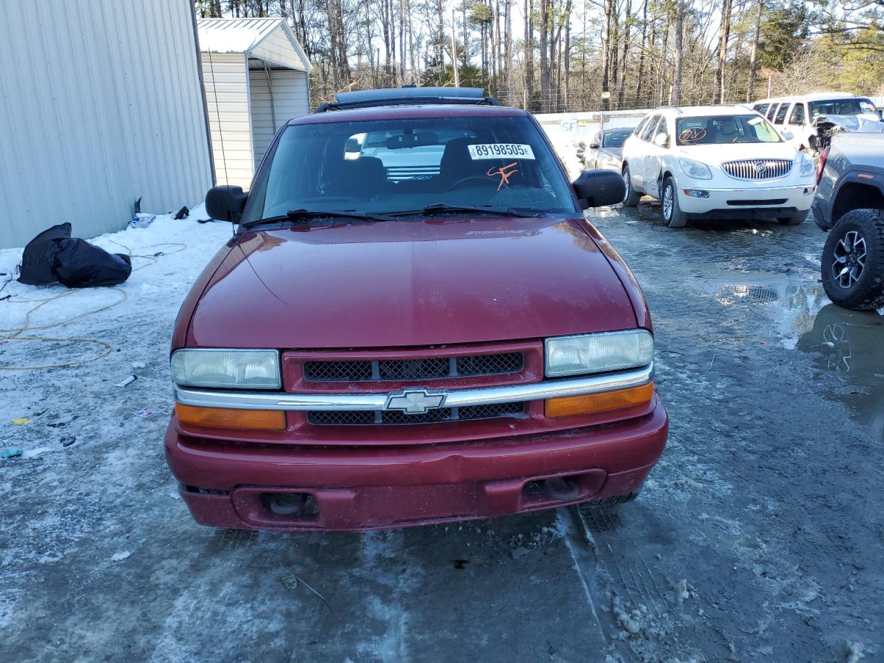 2004 Chevrolet Blazer VIN 1GNDT13X64K123388 Copart auction photo, rear end damage thumbnail 5