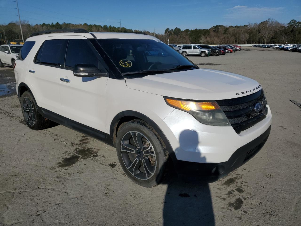 2013 Ford Explorer VIN 1FM5K8GT7DGB42224 Copart auction photo, front end damage thumbnail 4