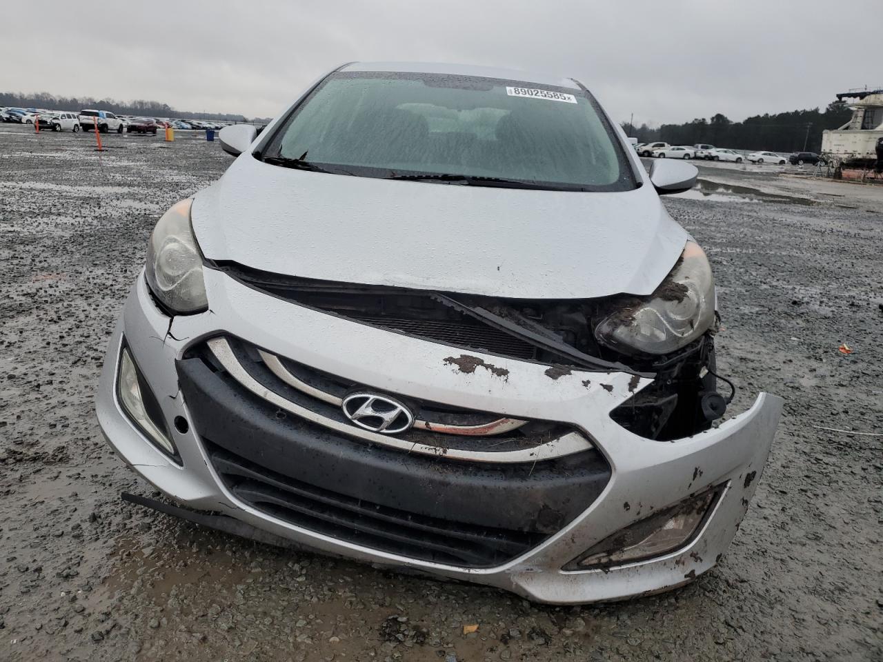 2013 Hyundai Elantra VIN KMHD35LE8DU113394 Copart auction photo, front end damage thumbnail 5