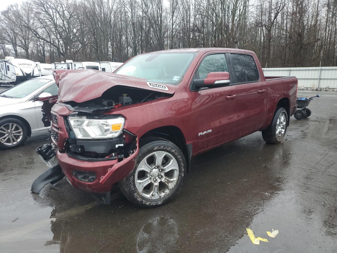 2022 RAM 1500 VIN 1C6SRFFT5NN414606