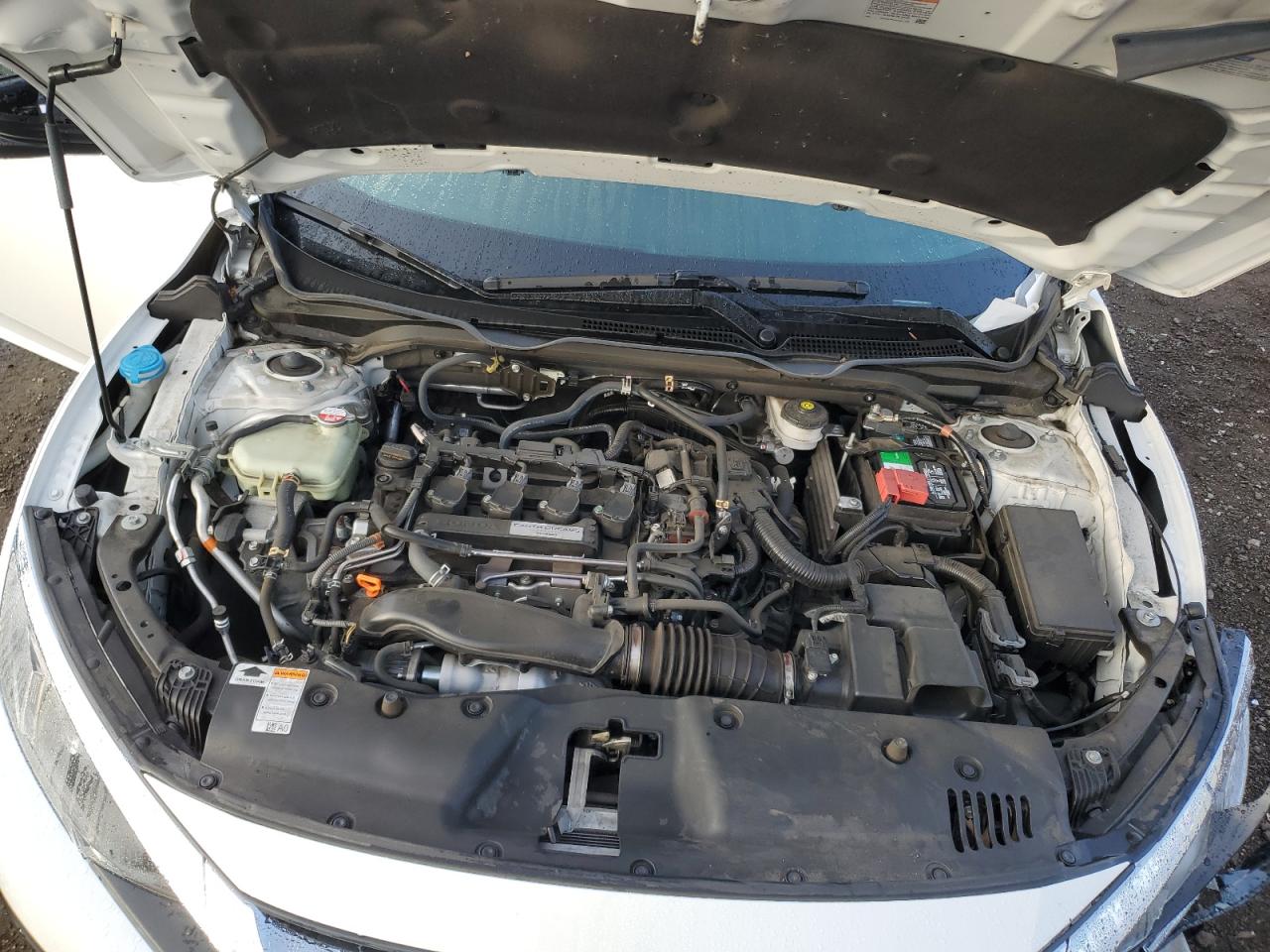 2016 Honda Civic VIN 19XFC1F3XGE029838 Copart auction photo, front end damage thumbnail 12