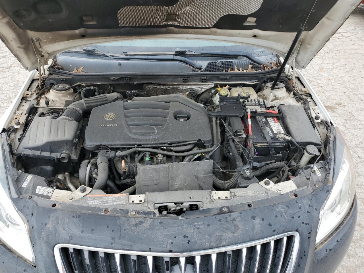 2011 Buick Regal VIN W04GX5GV7B1109653 Copart auction photo, all over / mechanical damage thumbnail 11