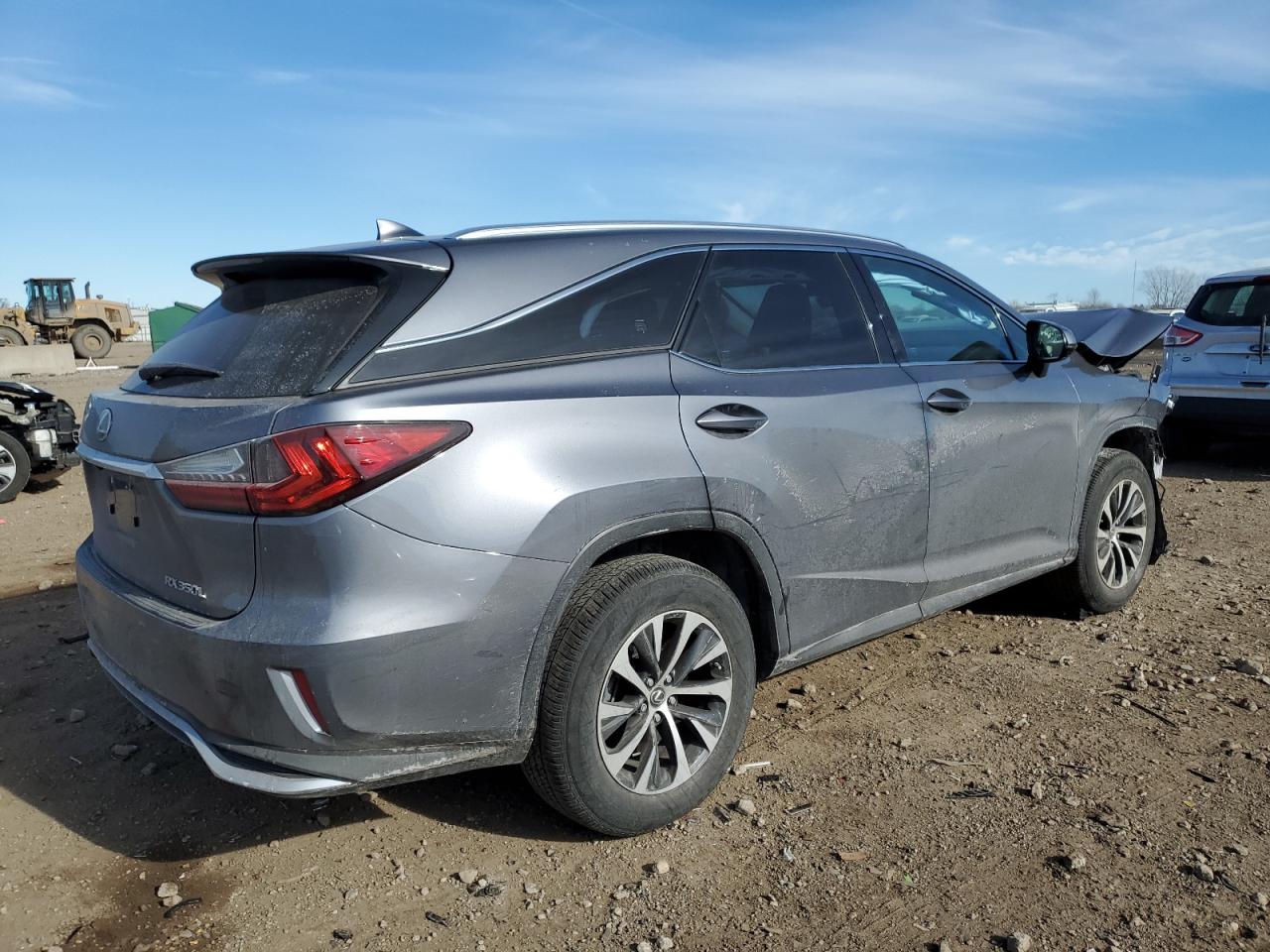 2021 Lexus RX VIN JTJHZKFA3M2033702 Copart auction photo, front end / side damage thumbnail 3