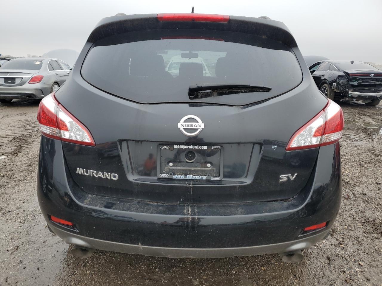 2012 Nissan Murano VIN JN8AZ1MU3CW112357 Copart auction photo, minor dent/scratches damage thumbnail 6