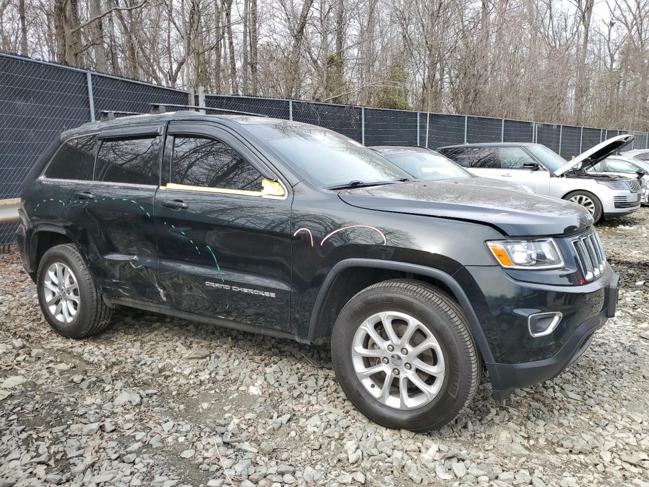 2014 Jeep Grand Cherokee VIN 1C4RJEAG6EC412149 Copart auction photo, all over damage thumbnail 4