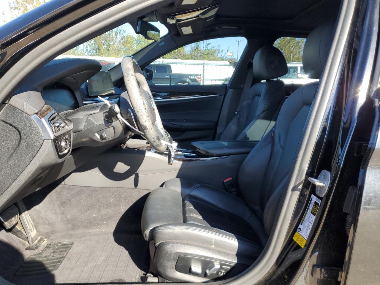 2020 BMW 5er VIN WBAJR3C09LWW79238 Copart auction photo, front end / hail damage thumbnail 7