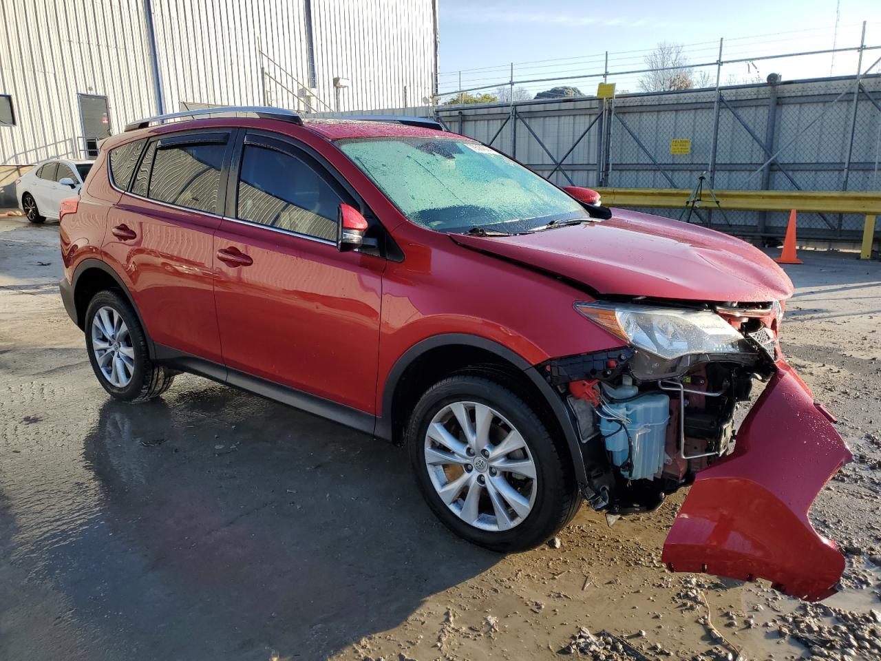 2015 Toyota RAV 4 VIN 2T3DFREV4FW262889 Copart auction photo, front end damage thumbnail 4
