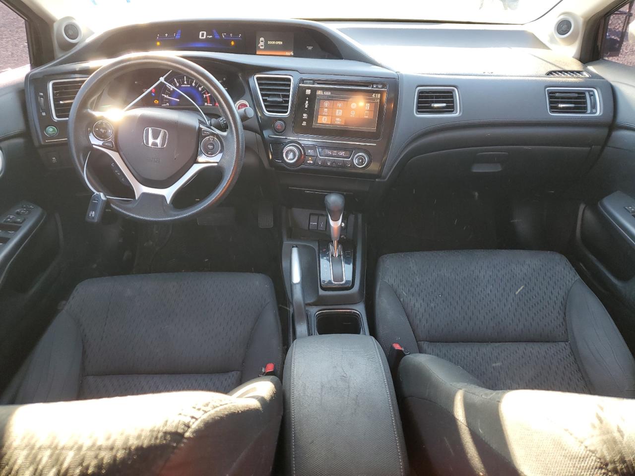 2015 Honda Civic VIN 19XFB2F87FE030108 Copart auction photo, all over damage thumbnail 8