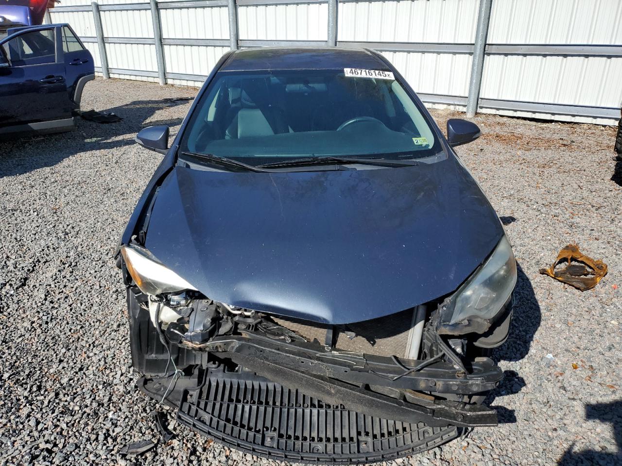 2014 Toyota Corolla VIN 2T1BURHE8EC159606 Copart auction photo, front end / rear end damage thumbnail 5