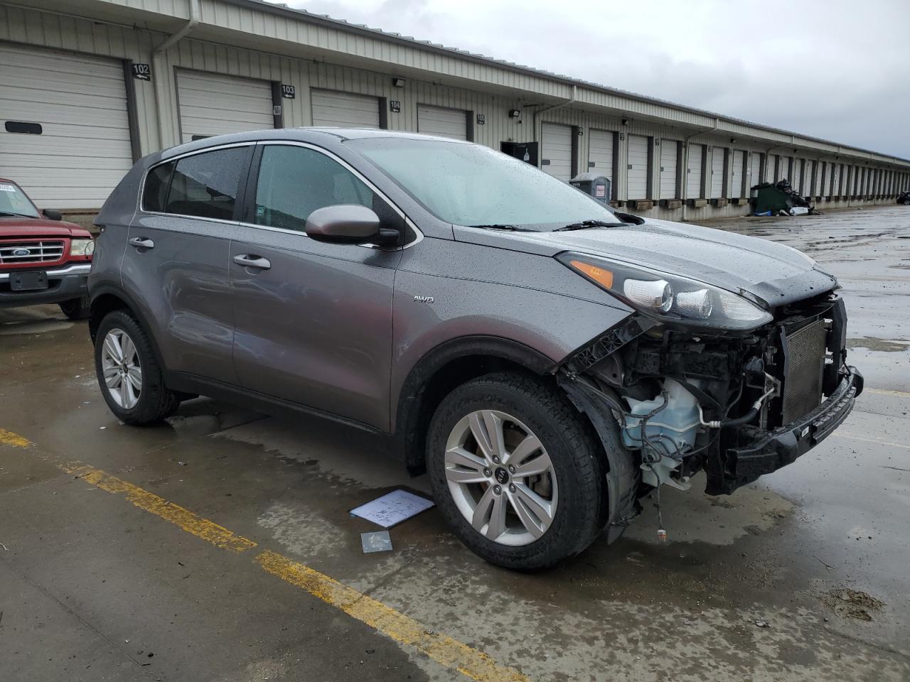 2017 KIA Sportage VIN KNDPMCAC4H7265262 Copart auction photo, rear end / front end damage thumbnail 4