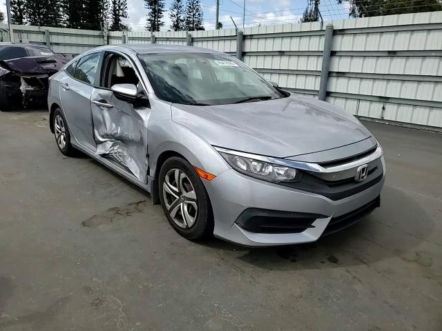 2017 Honda Civic VIN 19XFC2F58HE032715 Copart auction photo, side damage thumbnail 11