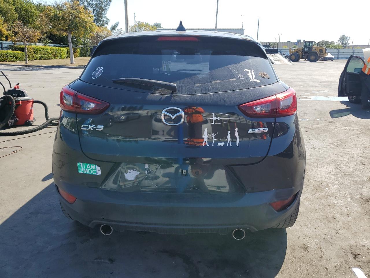 2019 Mazda CX-3 VIN JM1DKDC73K1442392 Copart auction photo, front end damage thumbnail 6