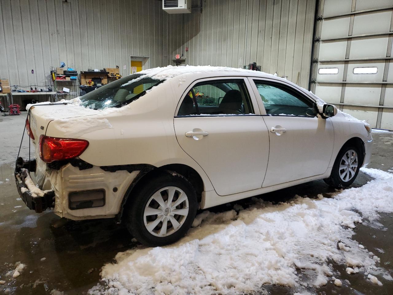 2010 Toyota Corolla VIN 2T1BU4EE5AC195190 Copart auction photo, rear end / side damage thumbnail 3