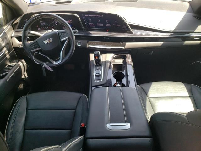 2022 Cadillac Escalade VIN 1GYS4FKL9NR178073 Copart auction photo, side / front end damage thumbnail 8
