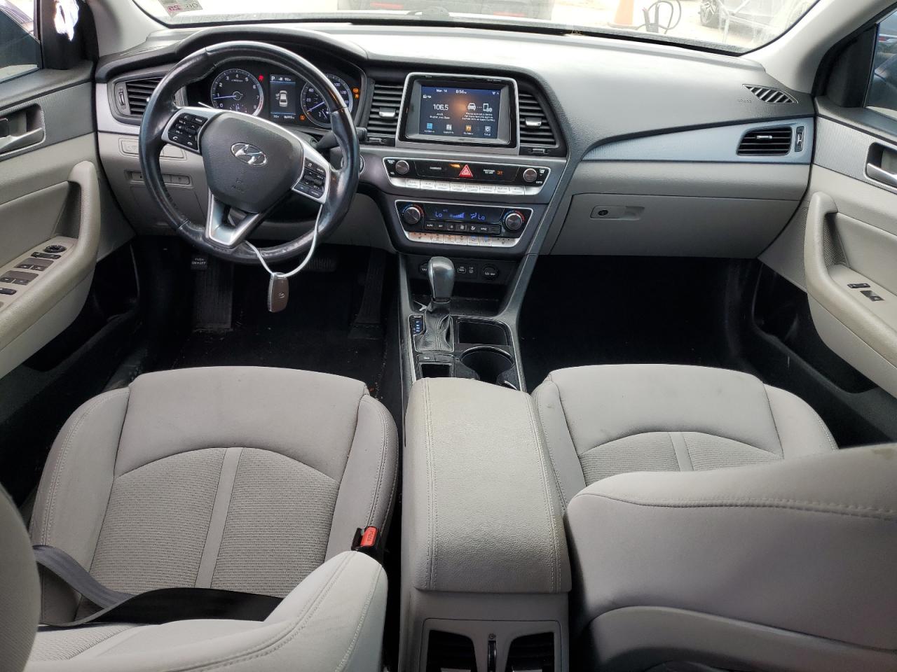 2019 Hyundai Sonata VIN 5NPE34AF4KH778458 Copart auction photo, rear end / side damage thumbnail 8