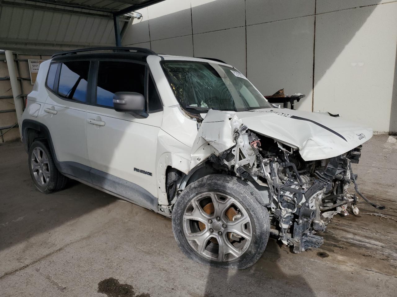 2020 Jeep Renegade VIN ZACNJAD18LPL40116 Copart auction photo, front end / side damage thumbnail 4