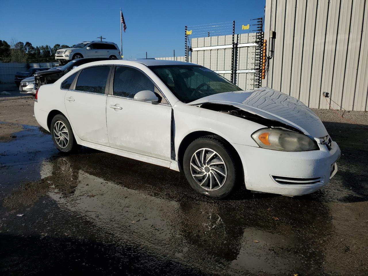 2010 Chevrolet Impala VIN 2G1WA5EK5A1224667 Copart auction photo, front end damage thumbnail 4