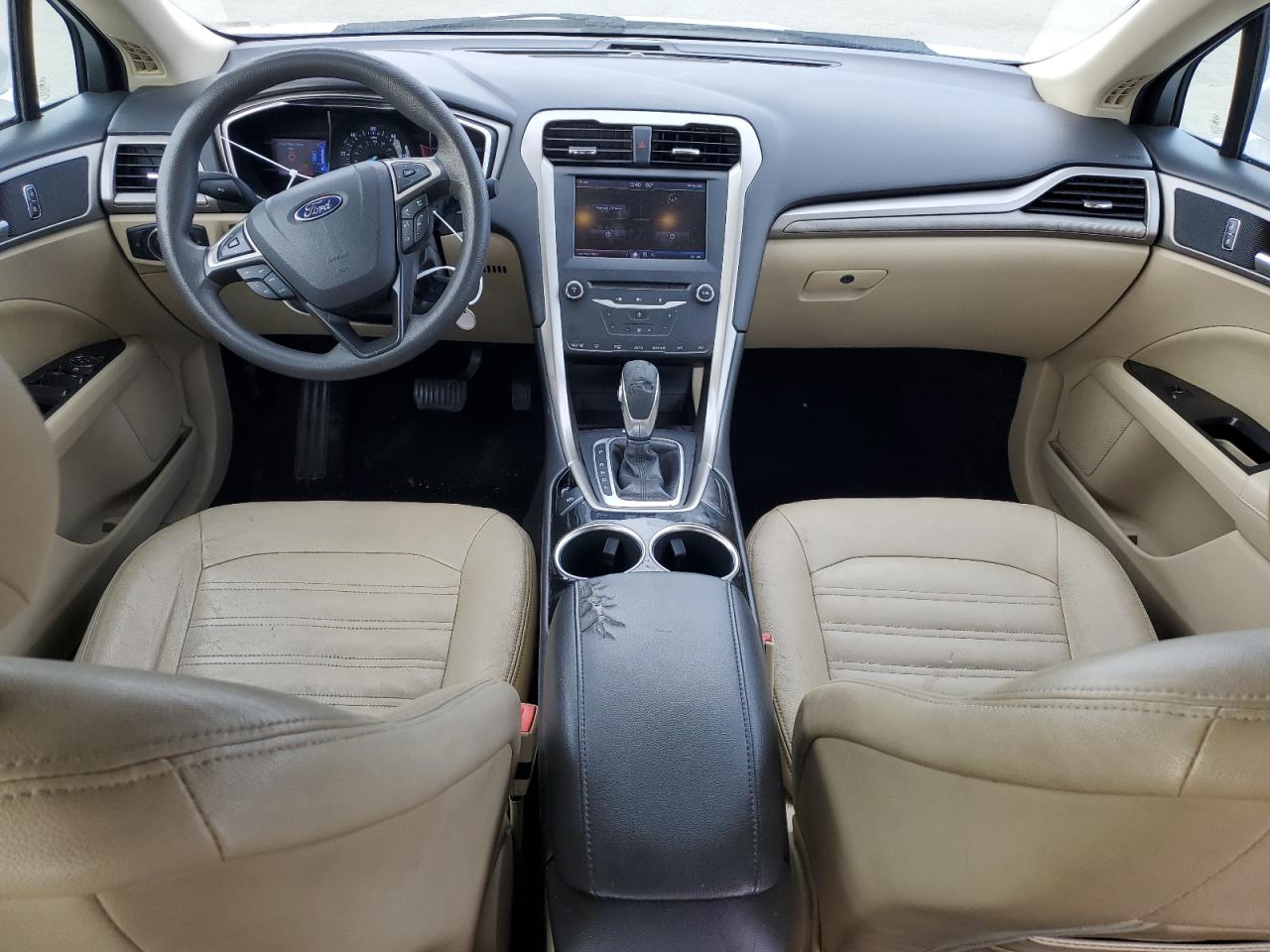 2013 Ford Fusion VIN 3FA6P0LUXDR202442 Copart auction photo, rear end damage thumbnail 8