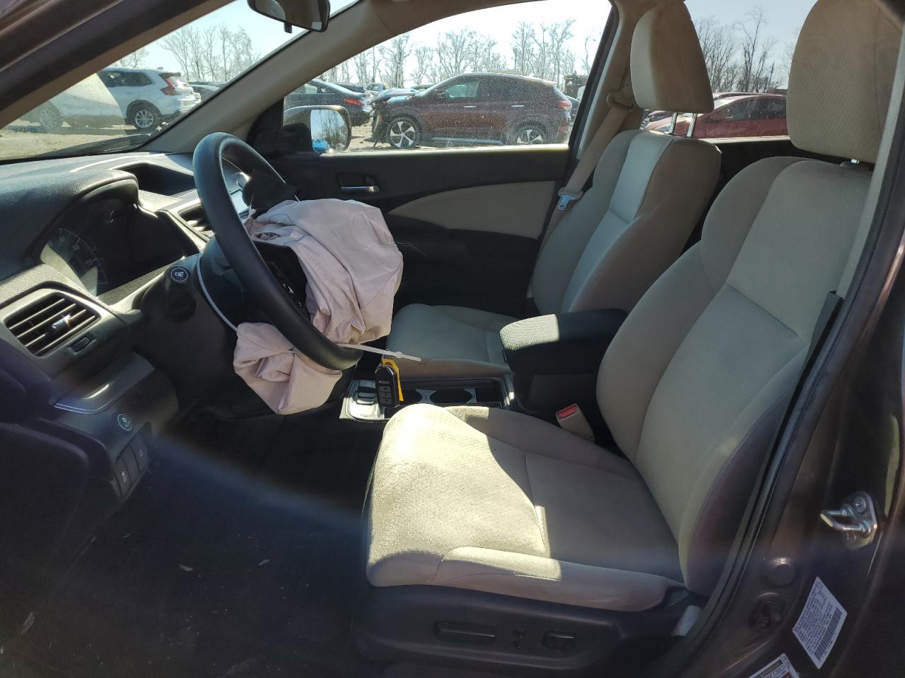 2015 Honda CR-V VIN 2HKRM3H56FH544849 Copart auction photo, all over / undercarriage damage thumbnail 7