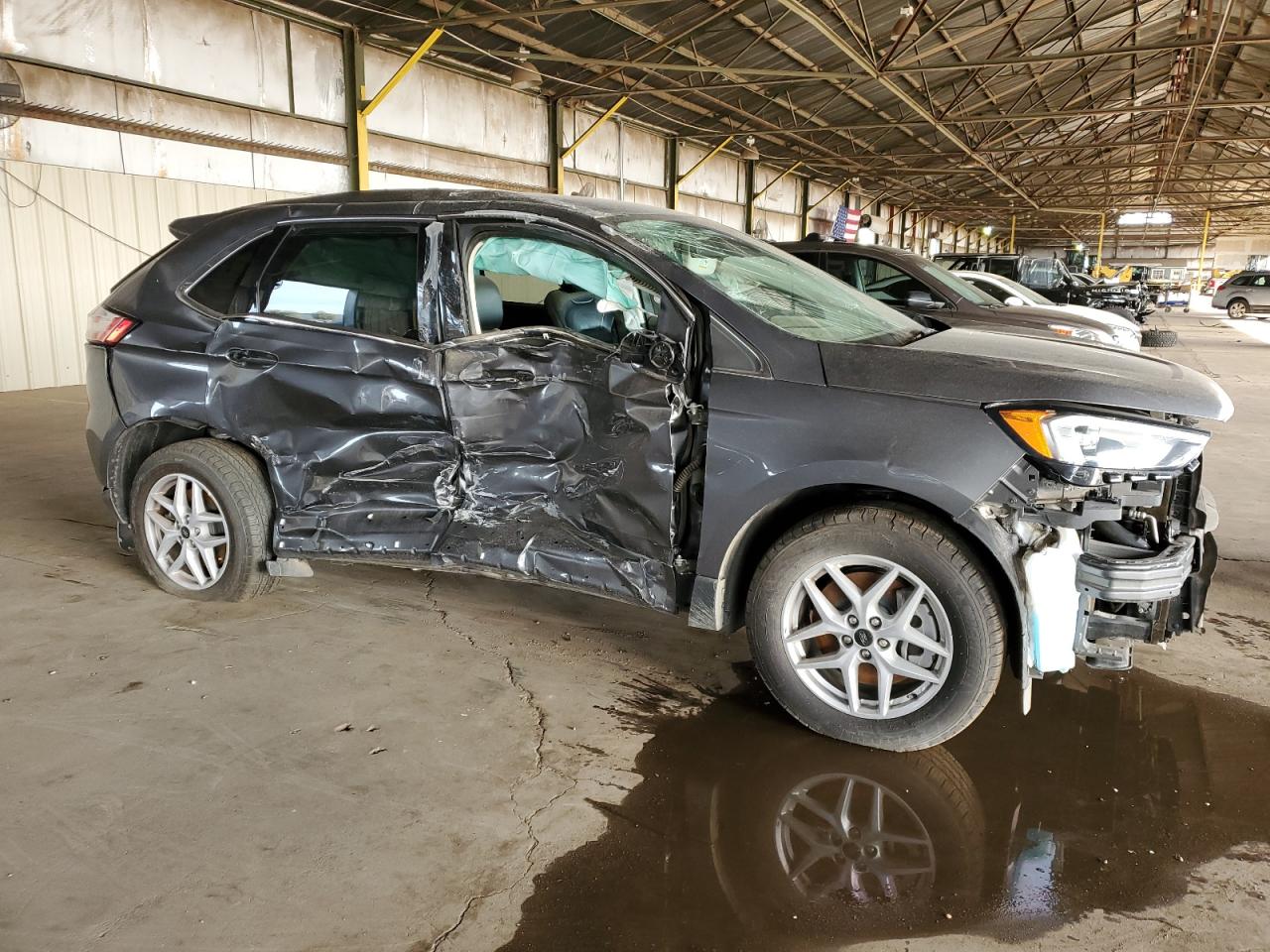 2024 Ford Edge VIN 2FMPK4J97RBA37762 Copart auction photo, side / rear end damage thumbnail 4
