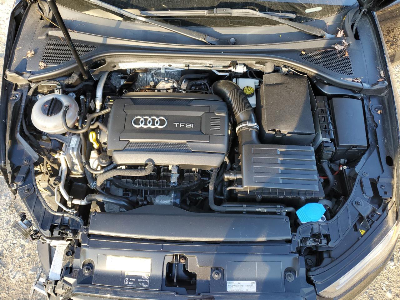 2016 Audi A3 VIN WAUB8GFF6G1093291 Copart auction photo, front end damage thumbnail 11