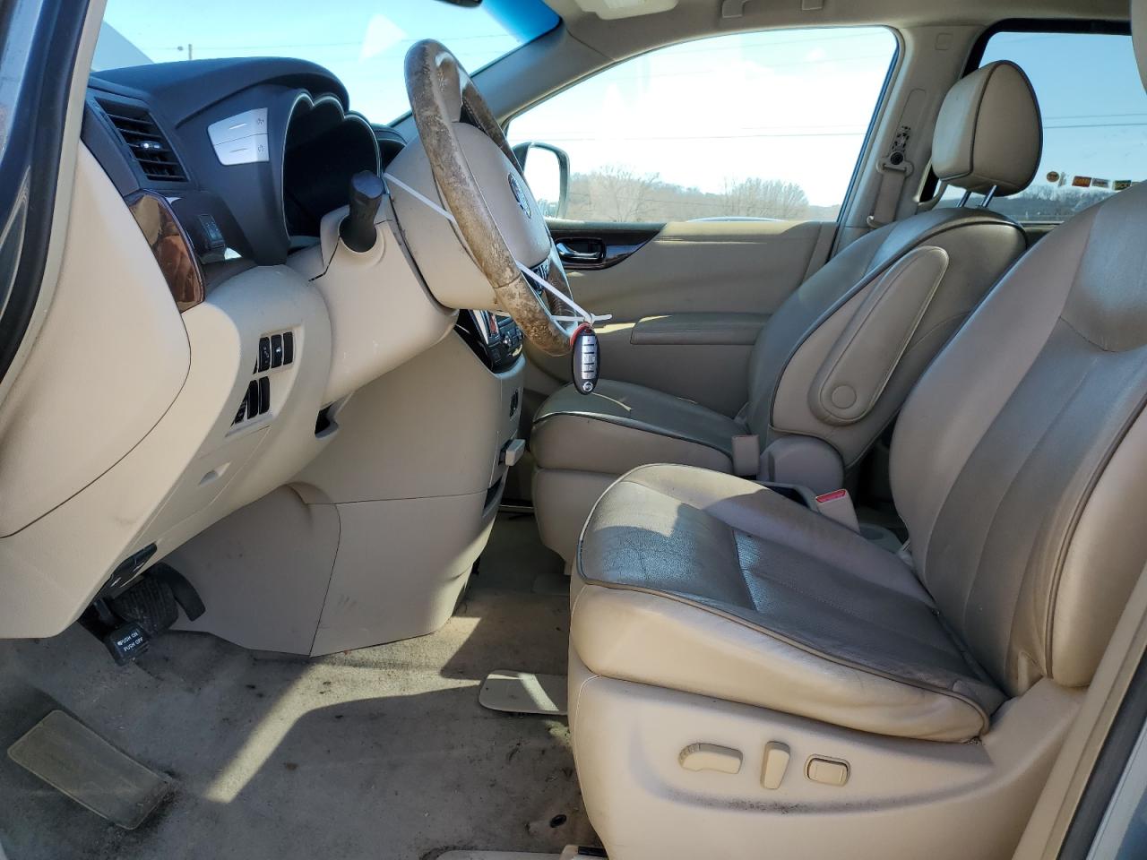 2013 Nissan Quest VIN JN8AE2KP1D9064954 Copart auction photo, side damage thumbnail 7