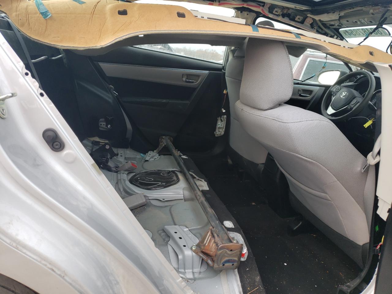 2014 Toyota Corolla VIN 2T1BURHE0EC184662 Copart auction photo, all over / stripped damage thumbnail 10