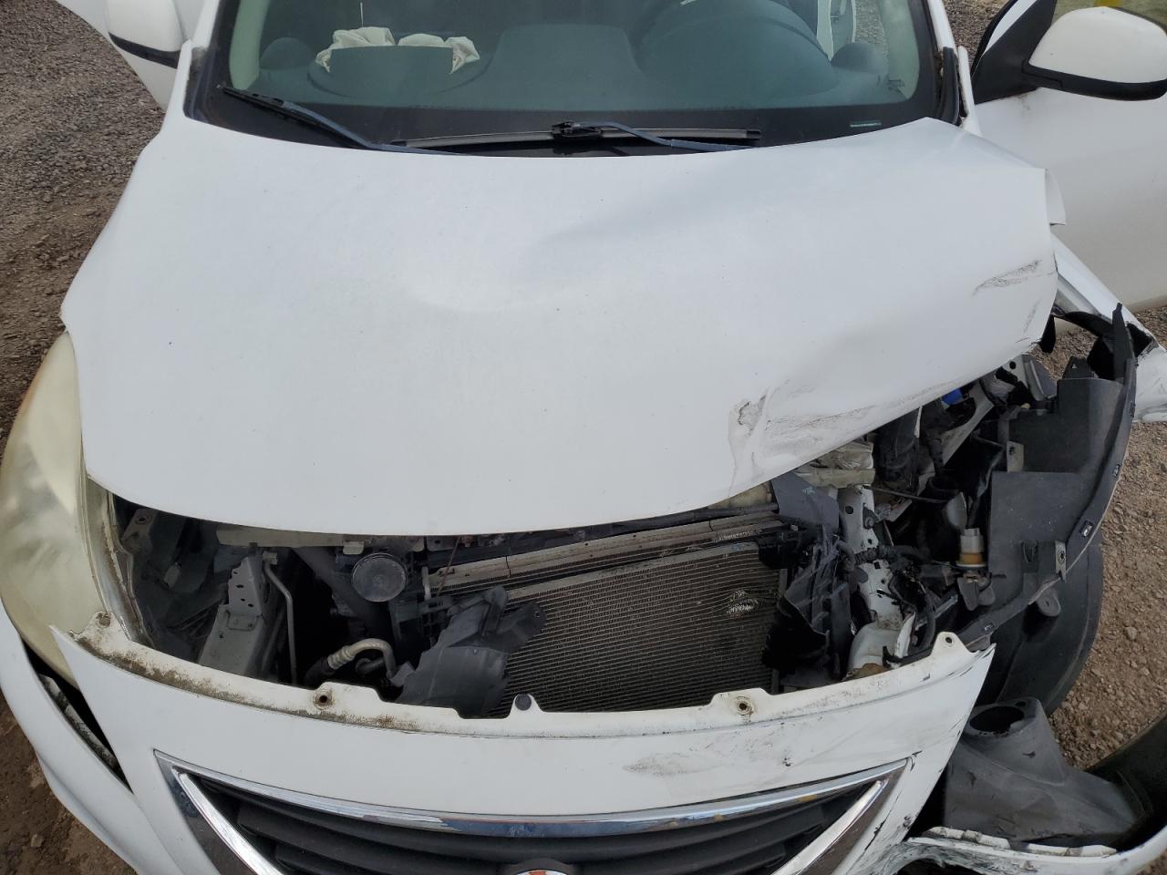 2013 Nissan Versa VIN 3N1CN7AP0DL856283 Copart auction photo, front end damage thumbnail 11