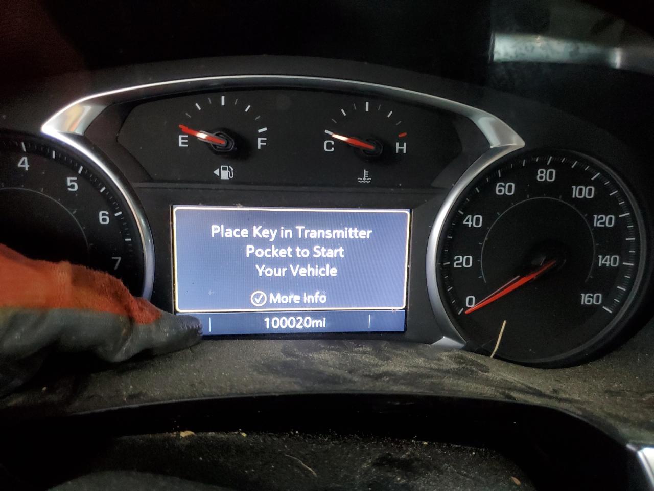 2020 Chevrolet Traverse VIN 1GNERGKW8LJ175558 Copart auction photo, all over damage thumbnail 9