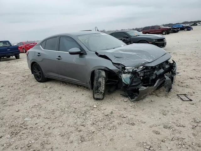 2021 Nissan Sentra VIN 3N1AB8BV4MY256498 Copart auction photo, front end damage thumbnail 10