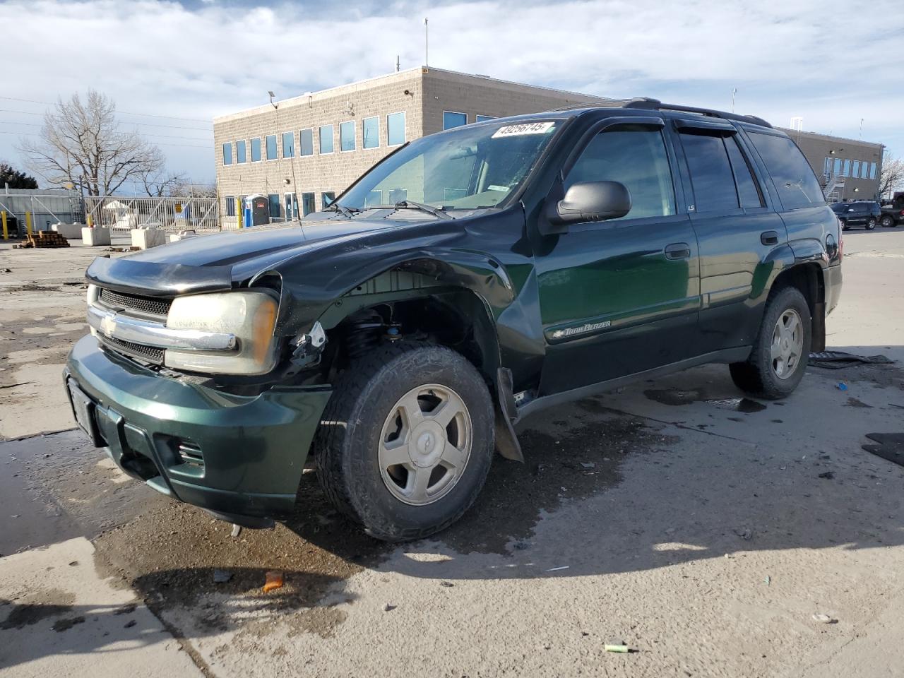2002 Chevrolet TrailBlazer VIN 1GNDT13S522387218 - Copart auction photo