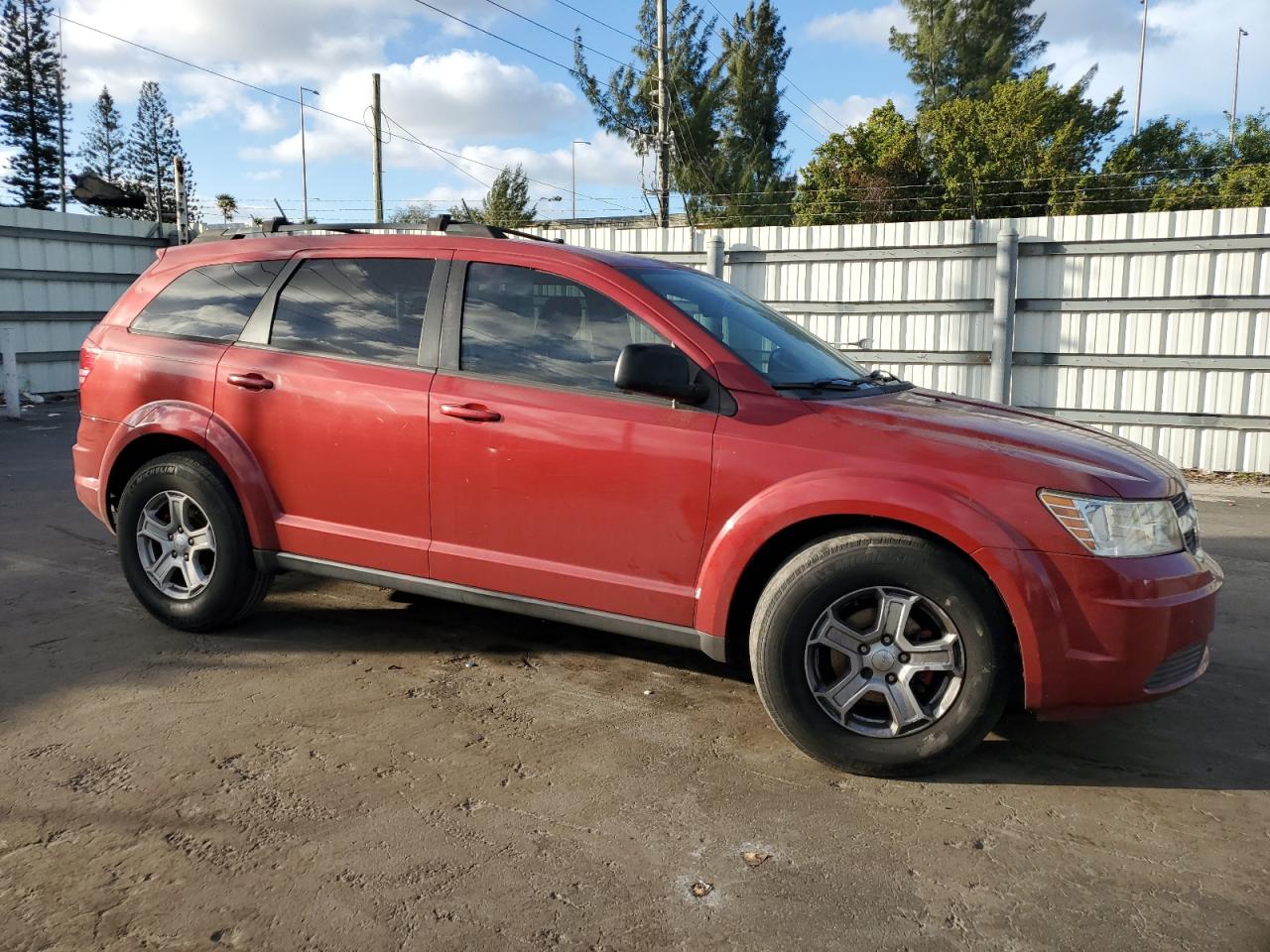 2009 Dodge Journey VIN 3D4GG57V79T133589 Copart auction photo, front end / undercarriage damage thumbnail 4