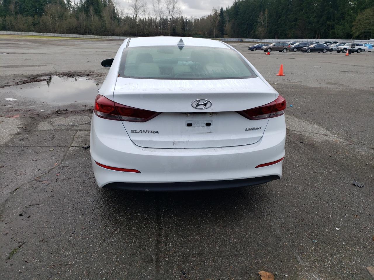2017 Hyundai Elantra VIN 5NPD84LF3HH032313 Copart auction photo, front end damage thumbnail 6