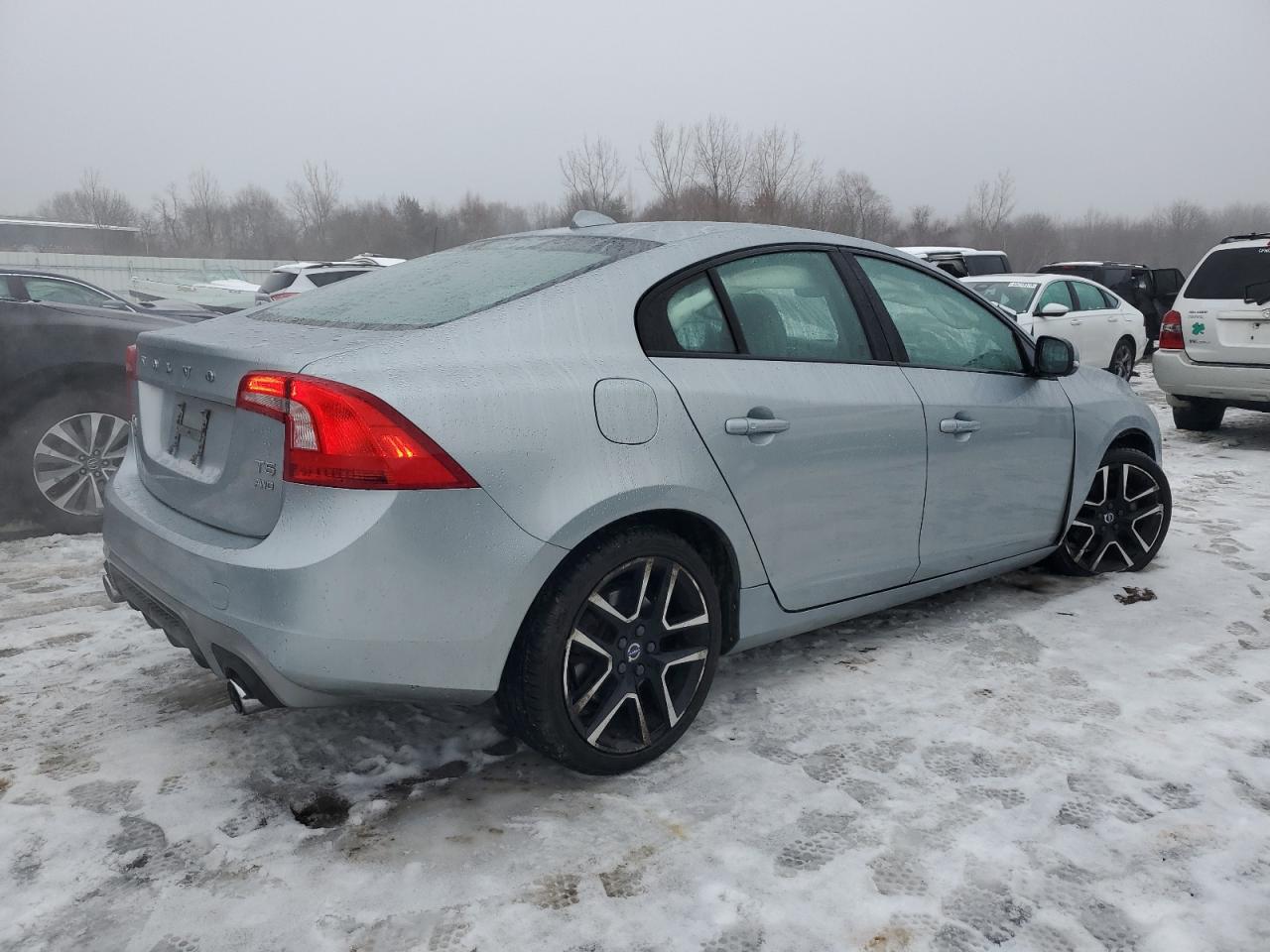 2018 Volvo S60 VIN YV140MTL7J2453059 Copart auction photo, side damage thumbnail 3