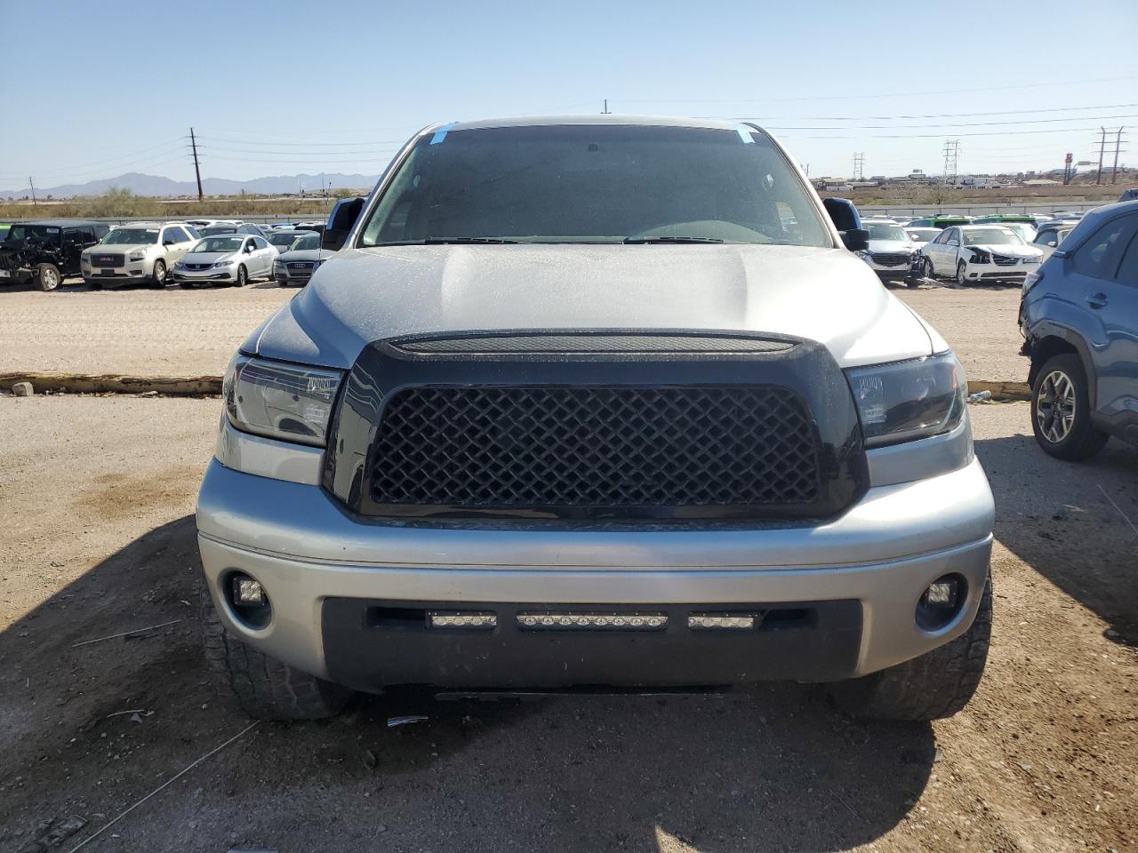 2007 Toyota Tundra VIN 5TFEV58167X027920 Copart auction photo, front end / undercarriage damage thumbnail 5