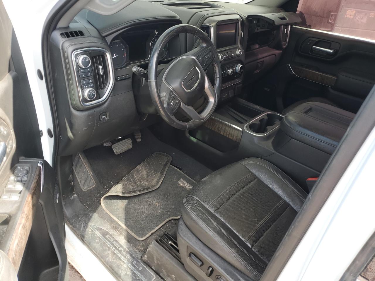 2020 GMC Sierra VIN 1GT49WEY4LF207100 Copart auction photo, vandalism damage thumbnail 8