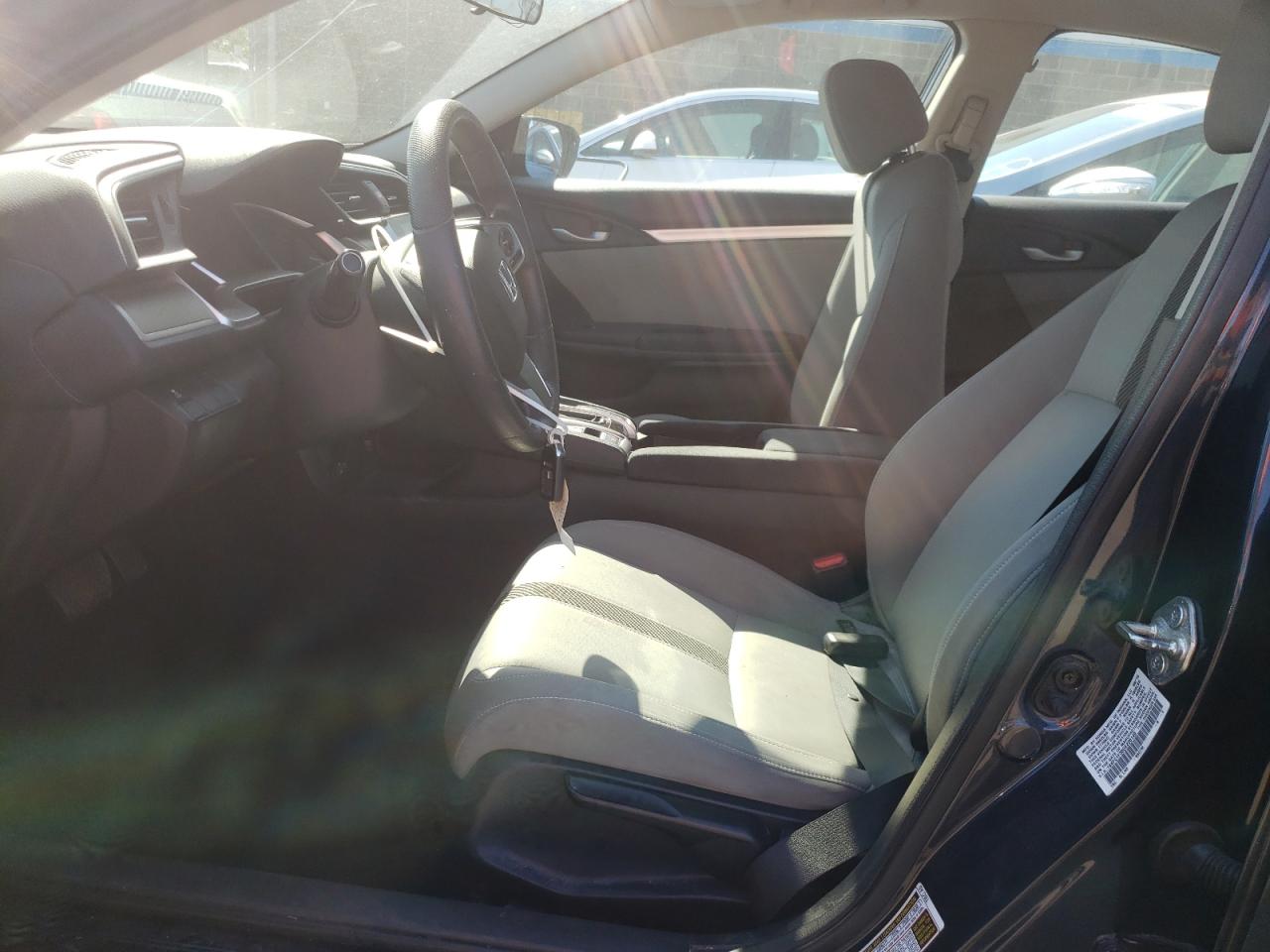 2016 Honda Civic VIN 19XFC1F30GE220149 Copart auction photo, undercarriage / front end damage thumbnail 7