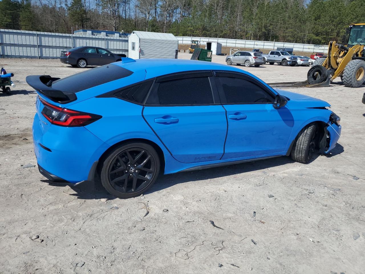 2022 Honda Civic VIN 19XFL2H80NE016611 Copart auction photo, front end / undercarriage damage thumbnail 3