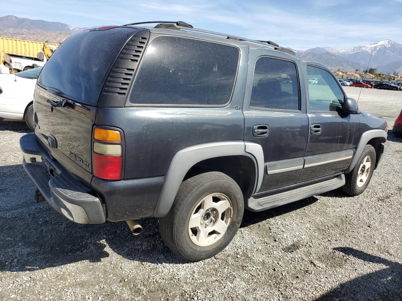 2004 Chevrolet Tahoe VIN 1GNEC13T84J305200 Copart auction photo, rear end damage thumbnail 3