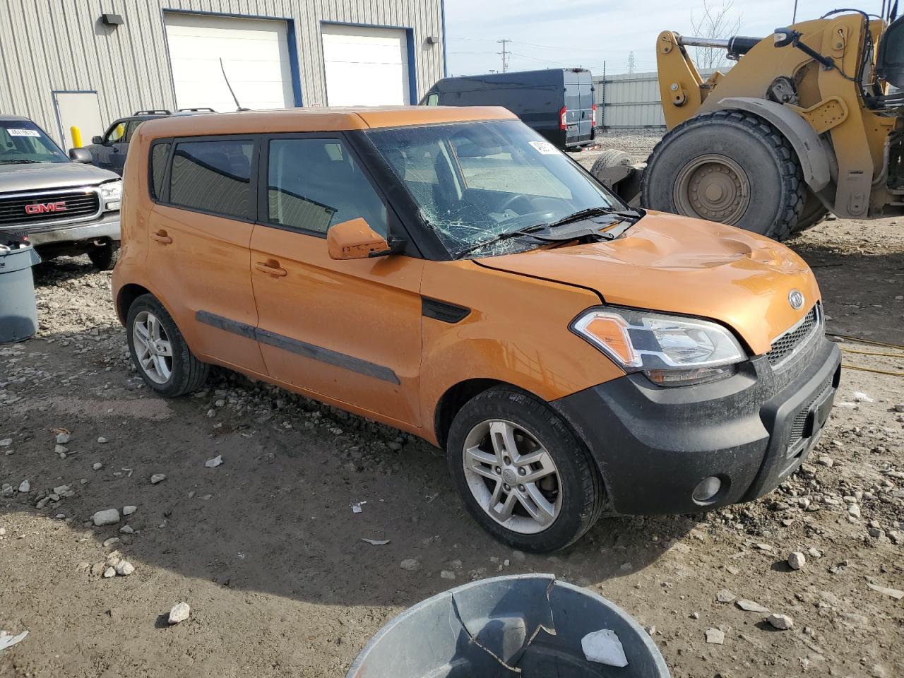 2011 KIA Soul VIN KNDJT2A2XB7260083 Copart auction photo, front end / minor dent/scratches damage thumbnail 4